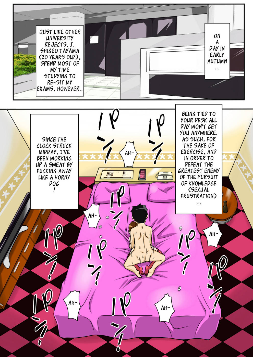 Hentai Manga Comic-Kinshin Rankou Oba Daburu-Read-1